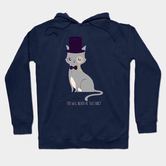 Fancy Cat Hoodie by ChocolateRaisinFury